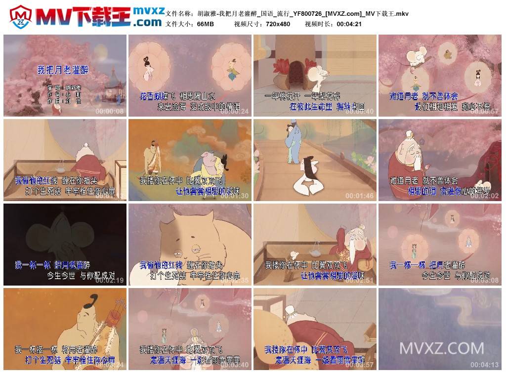 胡淑雅-我把月老灌醉_国语_流行_YF800726